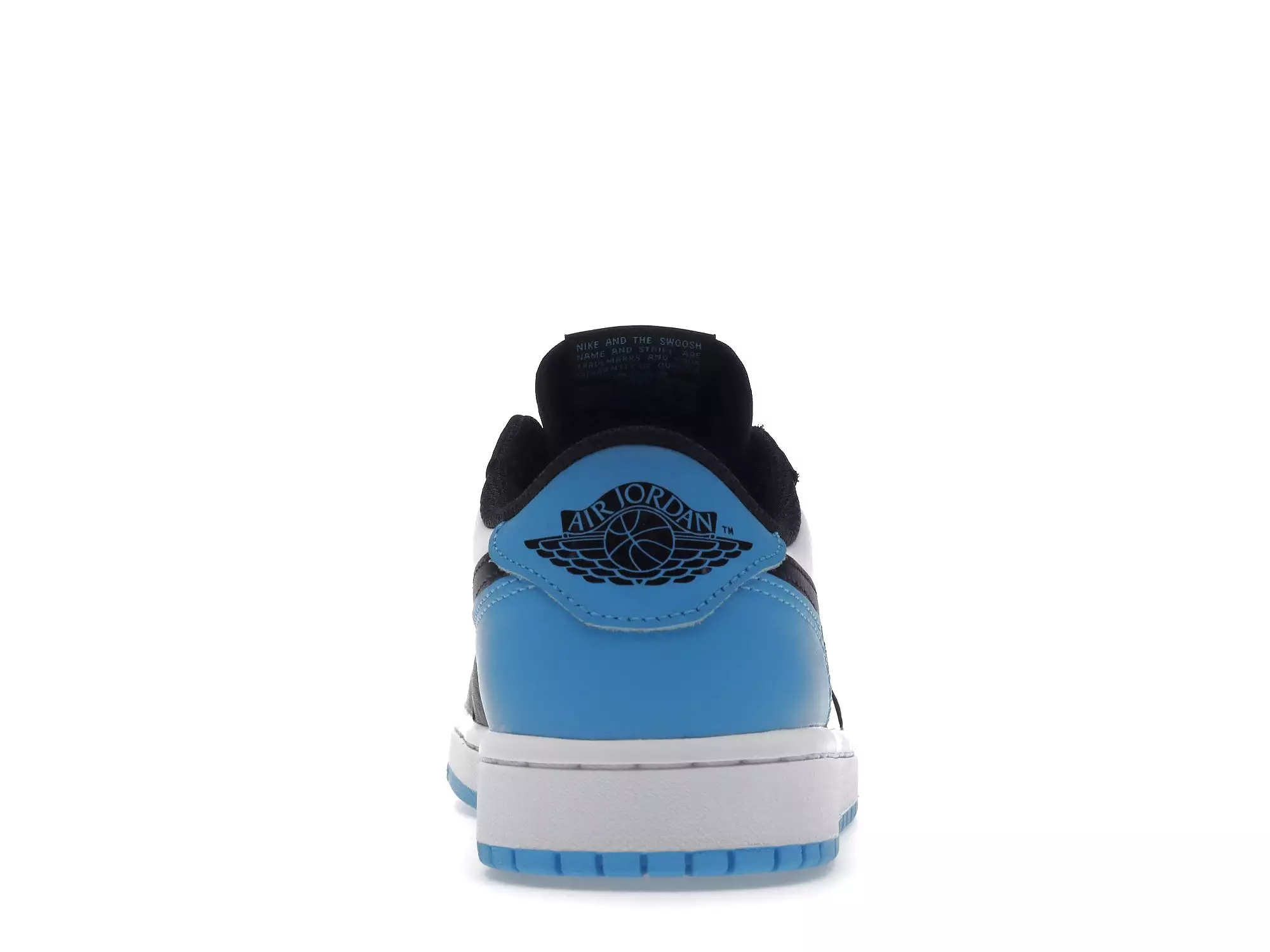 Air Jordan 1 Low Black Dark Powder Blue (W)