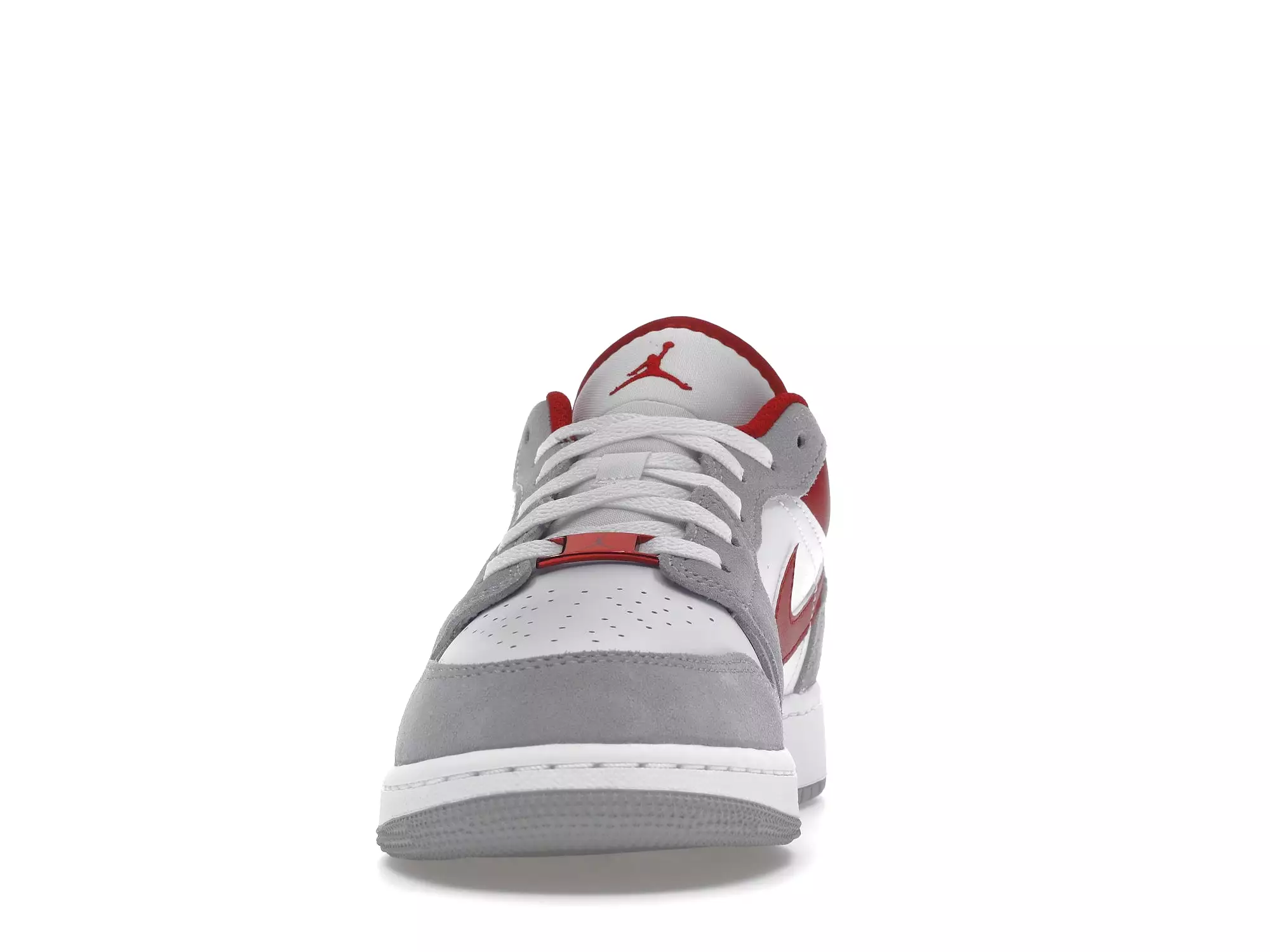 Air Jordan 1 Low SE Smoke Grey Gym Red (GS)