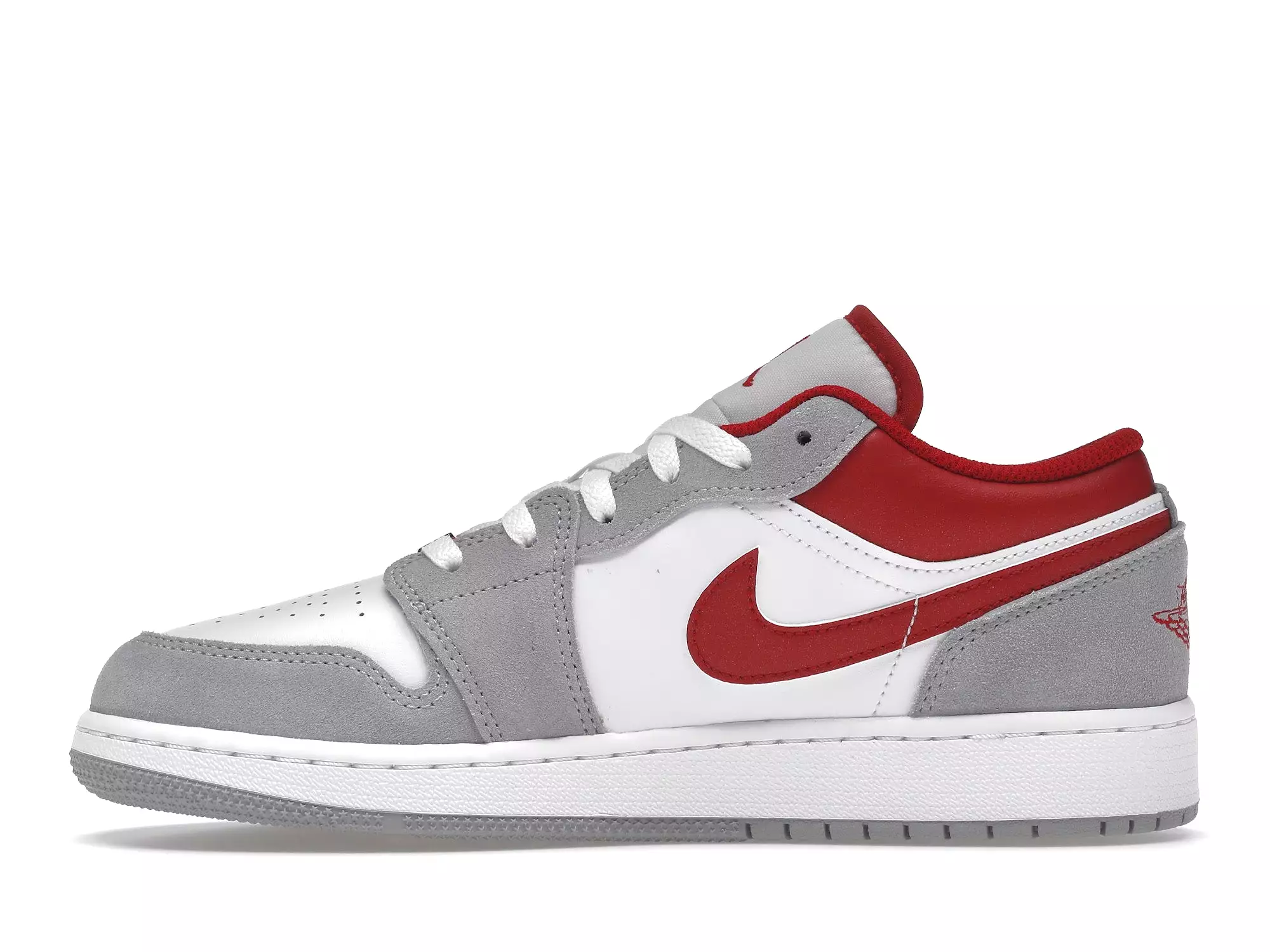 Air Jordan 1 Low SE Smoke Grey Gym Red (GS)