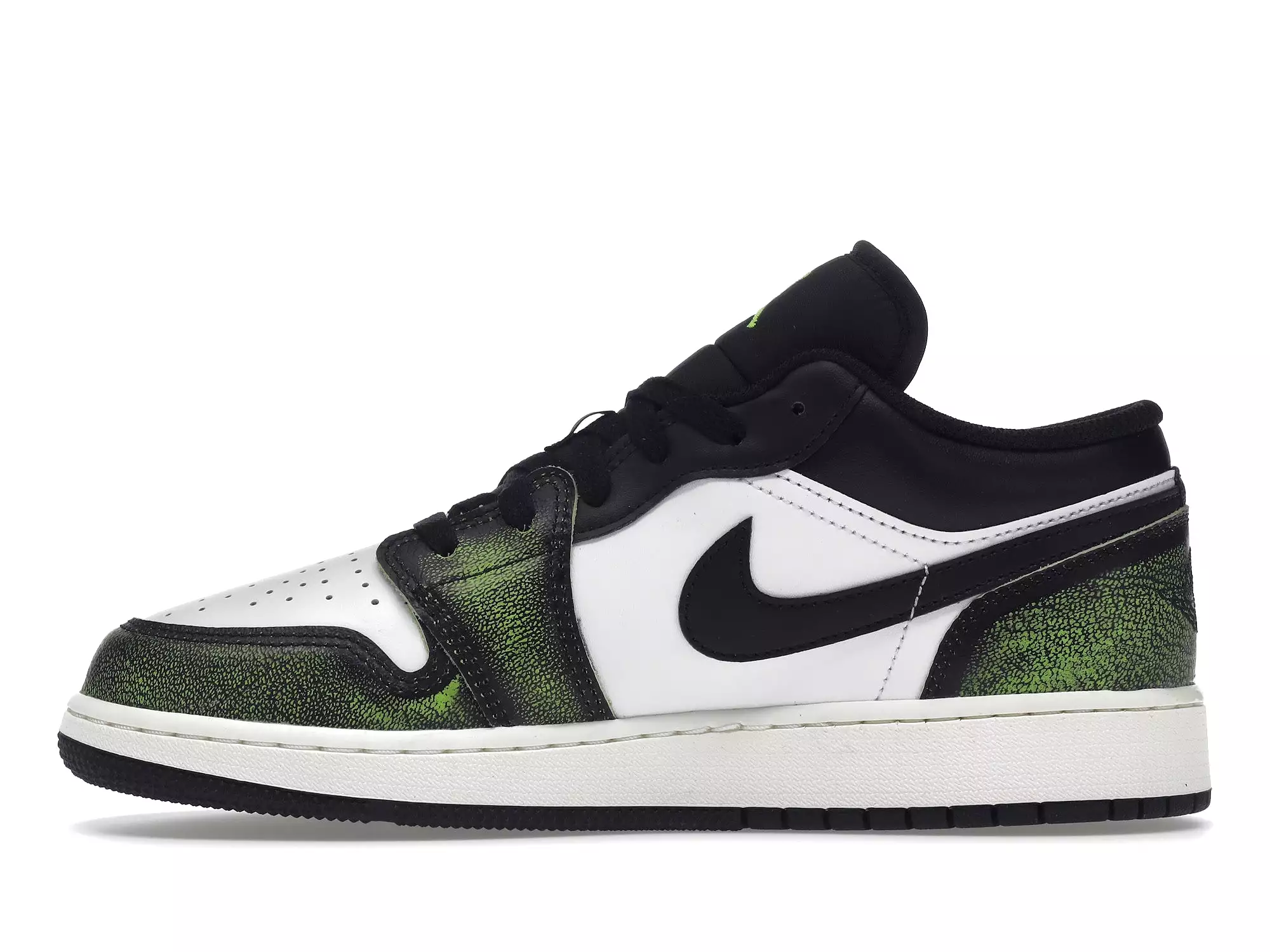 Air Jordan 1 Low Wear Away Electric Green (GS)