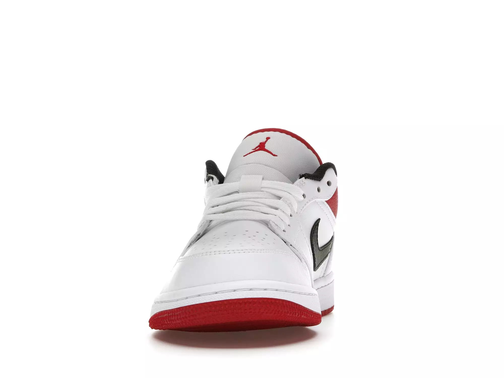 Air Jordan 1 Low White University Red Black