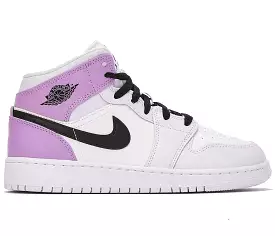 Air Jordan 1 Mid Barely Grape (PS)