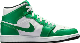 Air Jordan 1 Mid Lucky Green