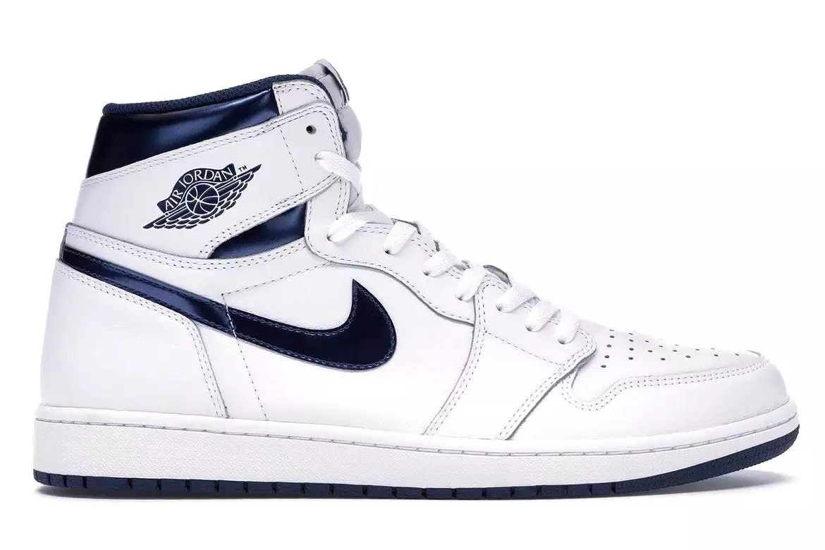 Air Jordan Retro 1 Metallic Navy