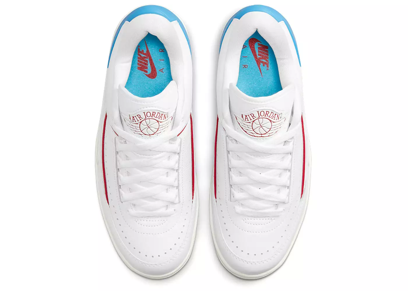 Air Jordan Retro 2 Low UNC To Chicago (W)