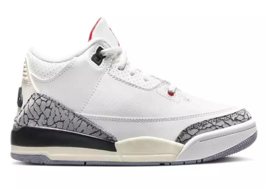 Air Jordan Retro 3 White Cement Reimagined (PS)