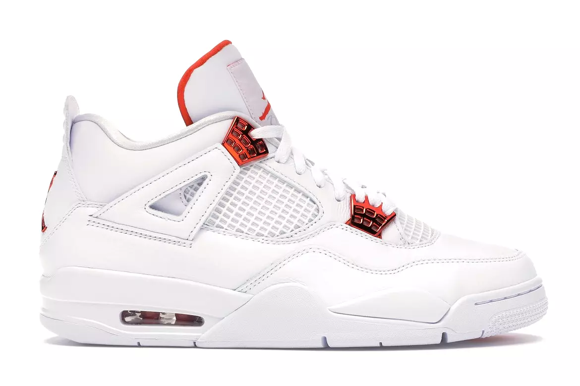 Air Jordan Retro 4 Metallic Orange