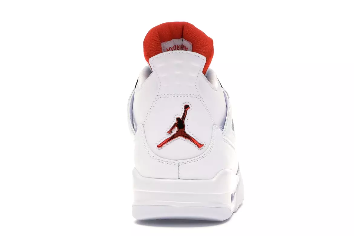 Air Jordan Retro 4 Metallic Orange