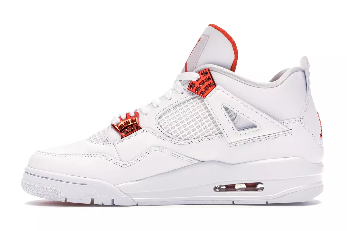 Air Jordan Retro 4 Metallic Orange