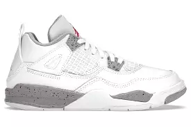 Air Jordan Retro 4 PS 'White Oreo'