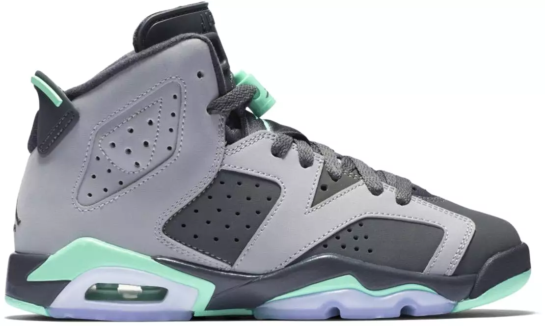 Air Jordan Retro 6 Green Glow (GS)