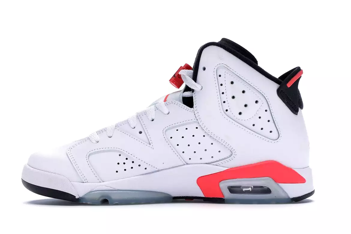 Air Jordan Retro 6 Infrared White (2014) (GS)