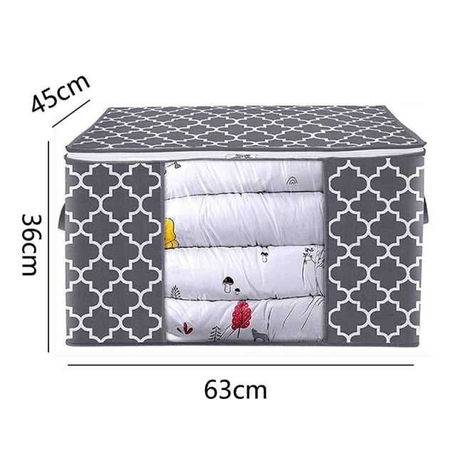 Ashore Shop Clothing Organizer Container for Garments or Blankets