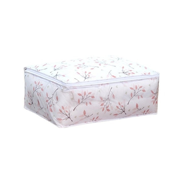 Ashore Shop clothing Zipper Fabric Moisture-Proof Storage Box