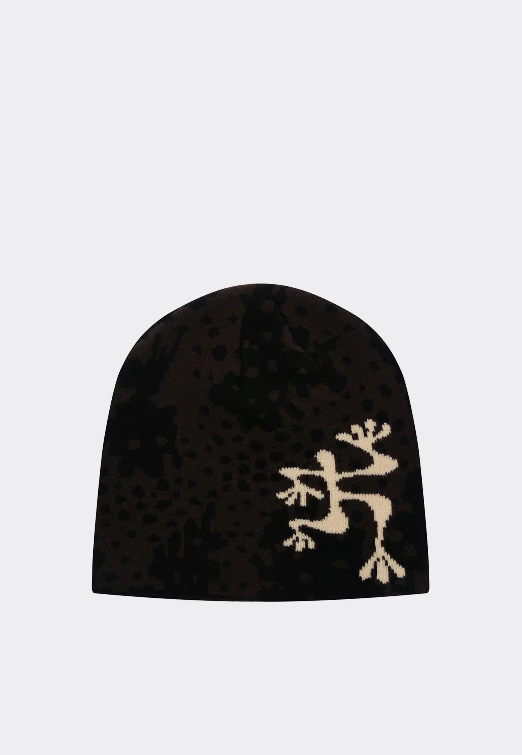 B-Mode Beanie - Black Splash