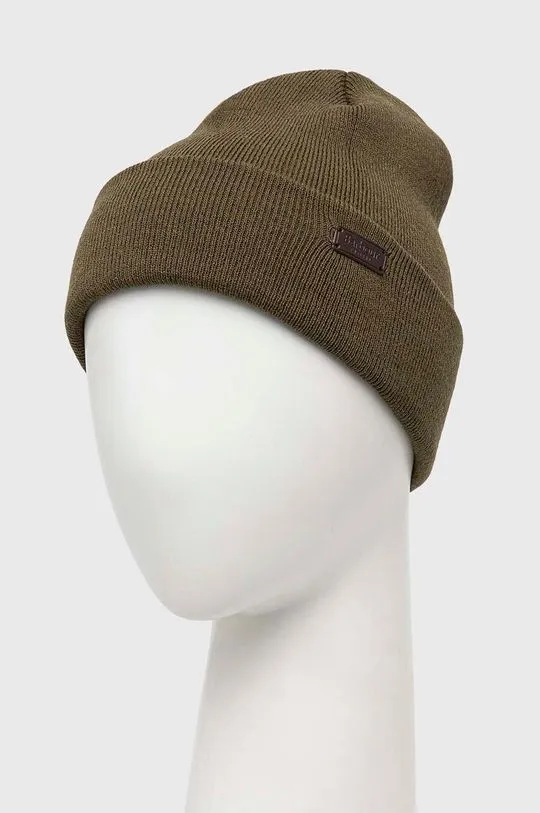 Barbour beanie green color