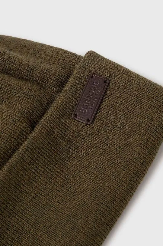 Barbour beanie green color