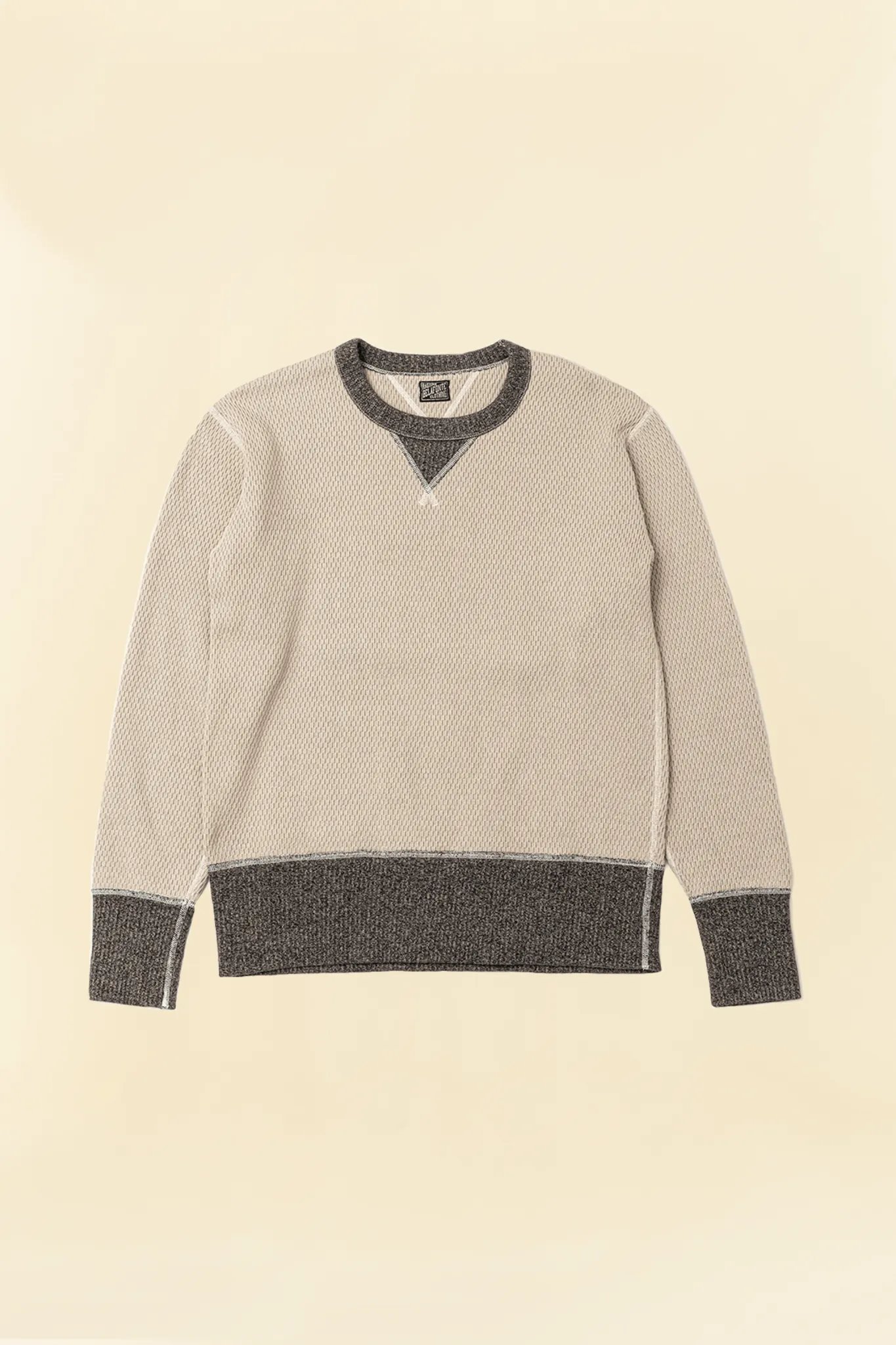 Belafonte Ragtime Super Heavy WV Thermal Sweatshirt - Smoky Ash Gray