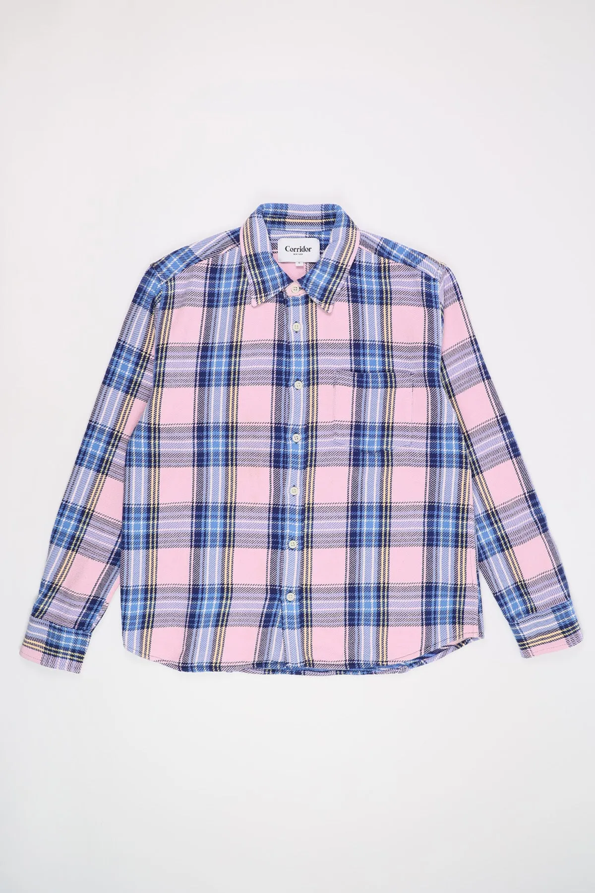 Blanket Plaid Longsleeve - Pink