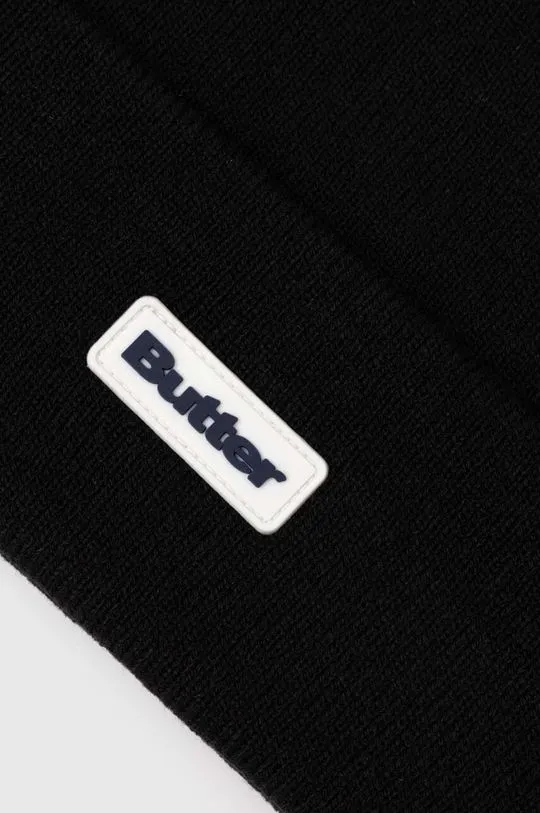 Butter Goods beanie Tall Cuff Beanie black color BGQ423D14301