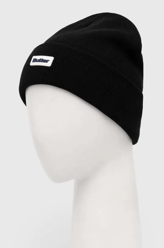 Butter Goods beanie Tall Cuff Beanie black color BGQ423D14301