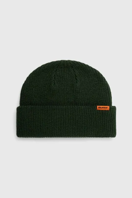 Butter Goods beanie Tall Wharfie Beanie green color BGQ423D14204