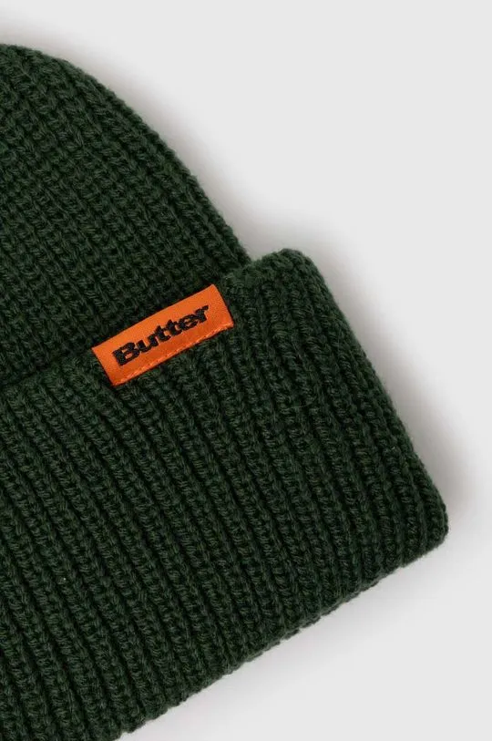 Butter Goods beanie Tall Wharfie Beanie green color BGQ423D14204