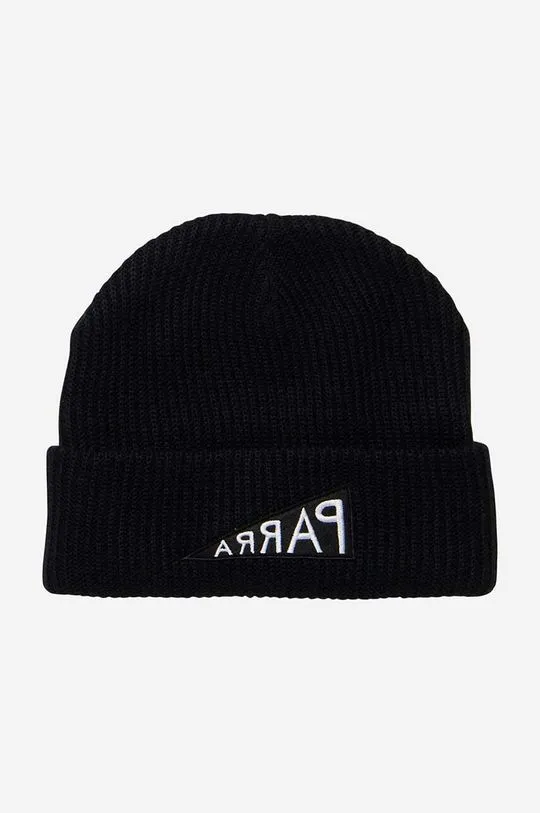 by Parra beanie Mirrored Flag black color