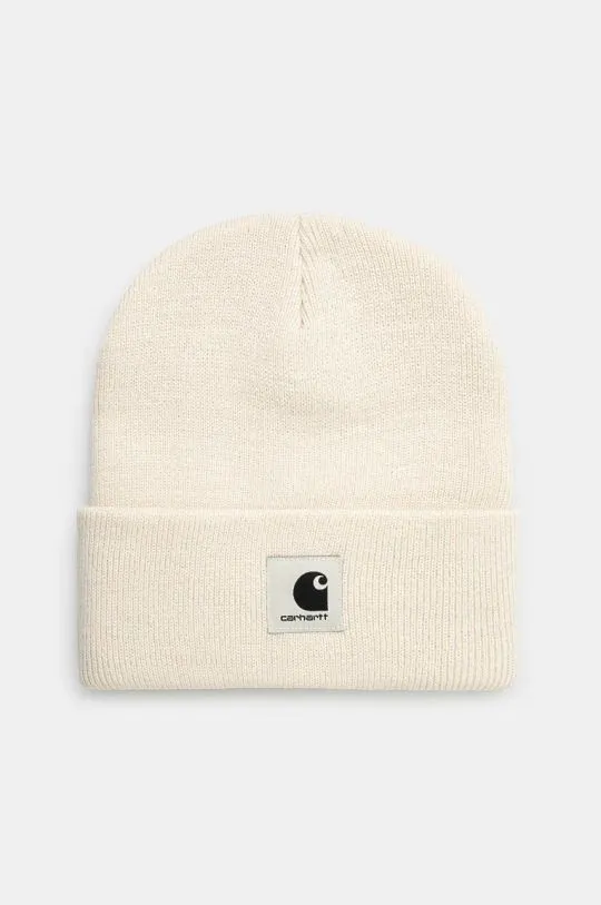 Carhartt WIP beanie Ashley Beanie beige color I031970.05XX