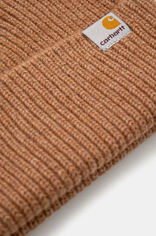 Carhartt WIP wool beanie Gabe Beanie beige color I029496.2FSXX