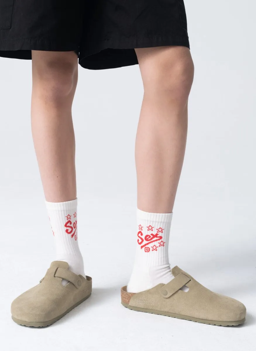 Carne Bollente Socks Shocks White