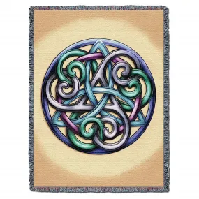 Celtic Grace Tapestry Blanket