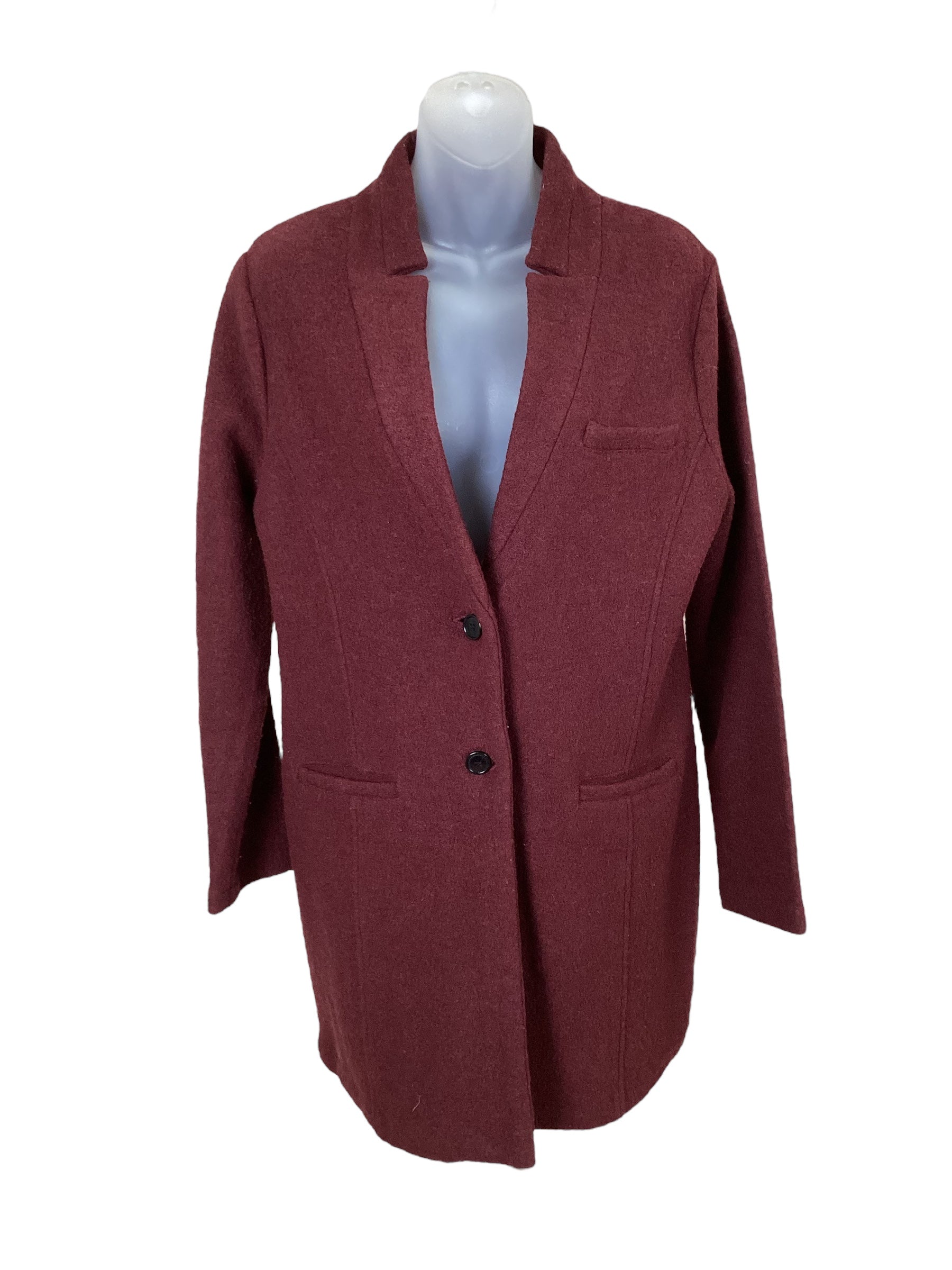 Coat Wool By Adrienne Vittadini  Size: M