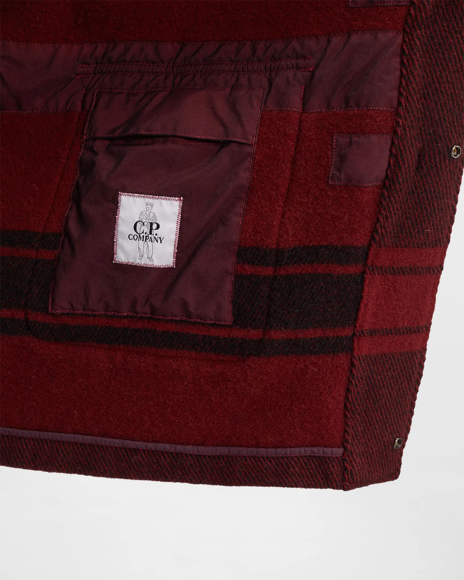 C.P. Duffel Garment Dyed Coat Ketchup