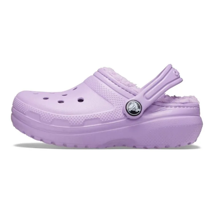 Crocs Classic Lined Clog Kid Bambina Orchidea