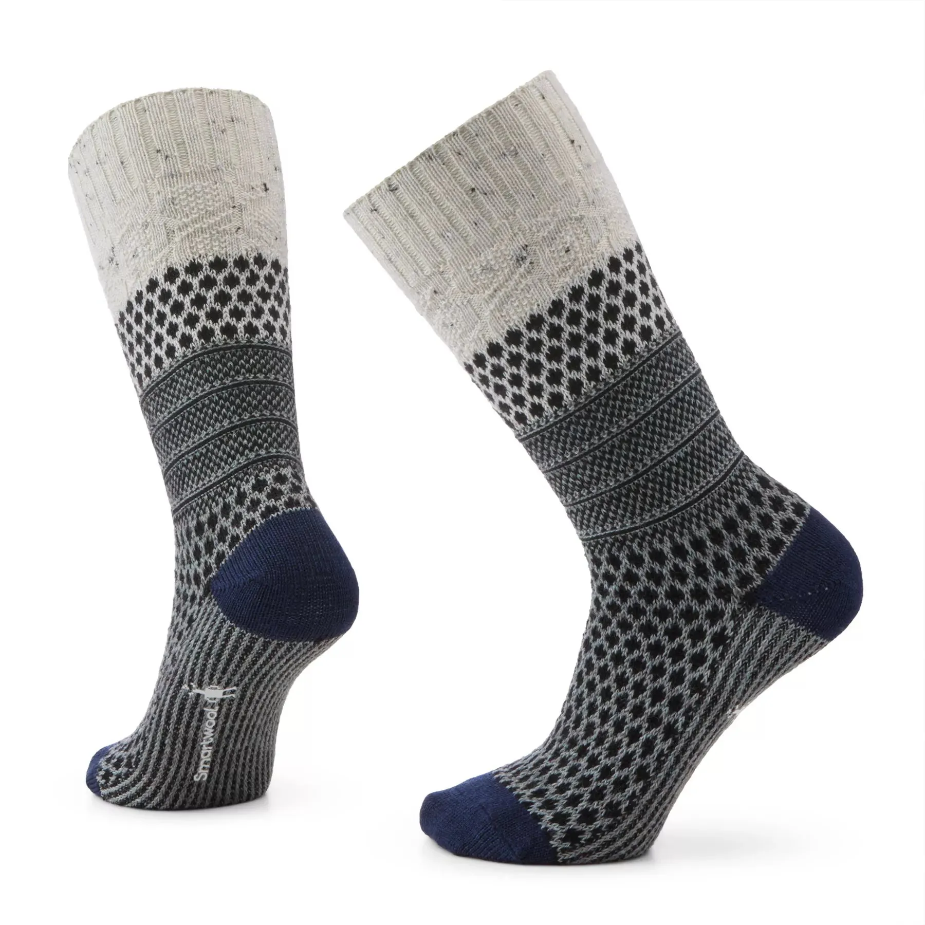 Everyday Popcorn Cable Crew Socks (Women's) - SW001843