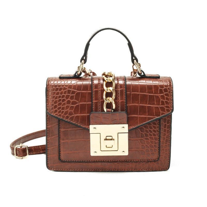 Flap Leather Handbag