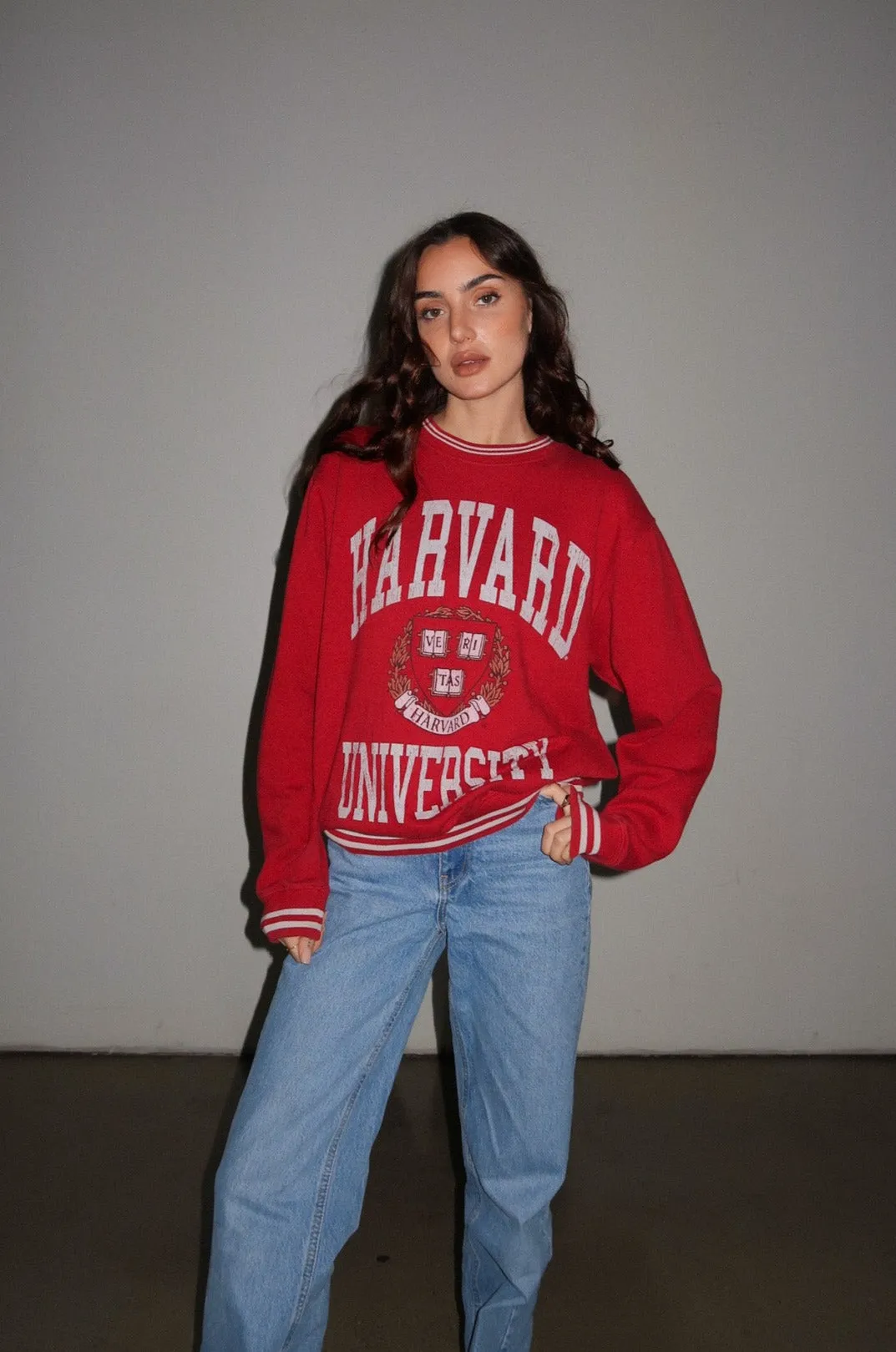 Harvard Sweatshirt by Luna B Vintage