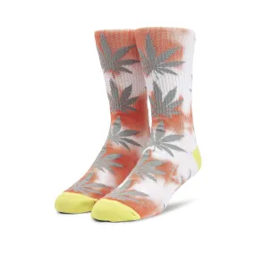 HUF TIEDYE PLANTLIFE SOCKS // CORAL PINK