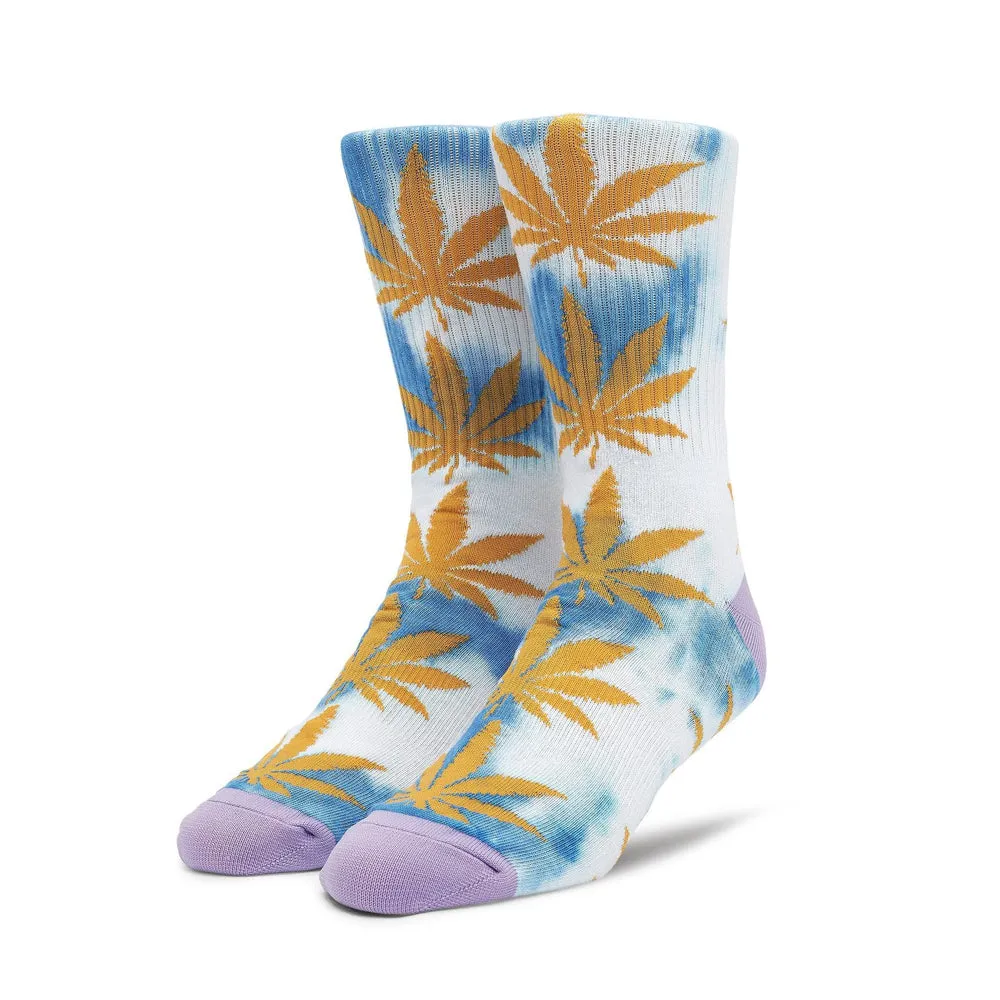 HUF TIEDYE PLANTLIFE SOCKS // PACIFIC BLUE