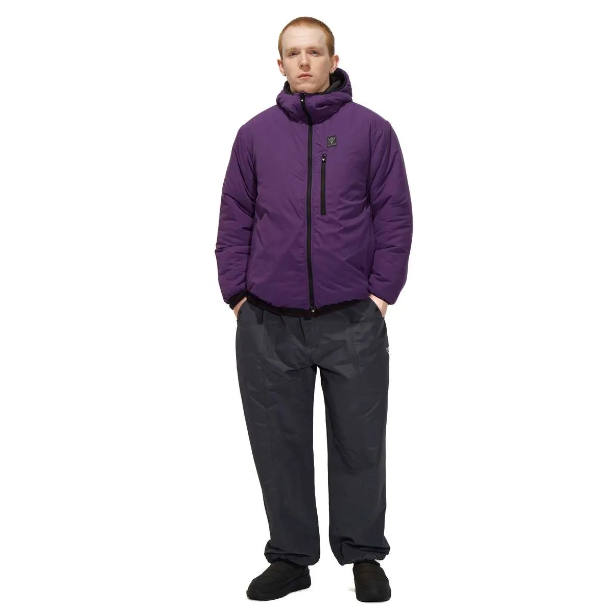 Insulator Zipped Parka - Purple