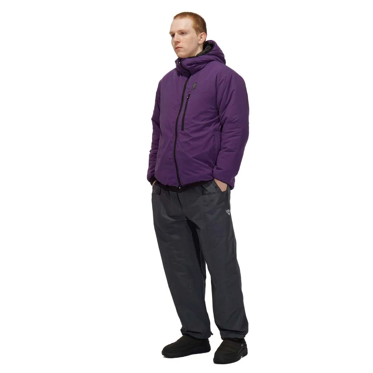 Insulator Zipped Parka - Purple