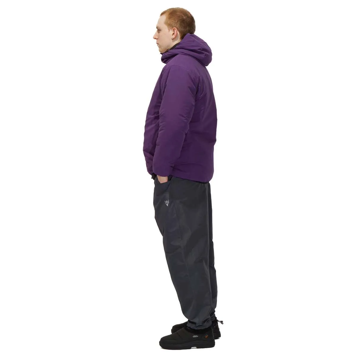 Insulator Zipped Parka - Purple