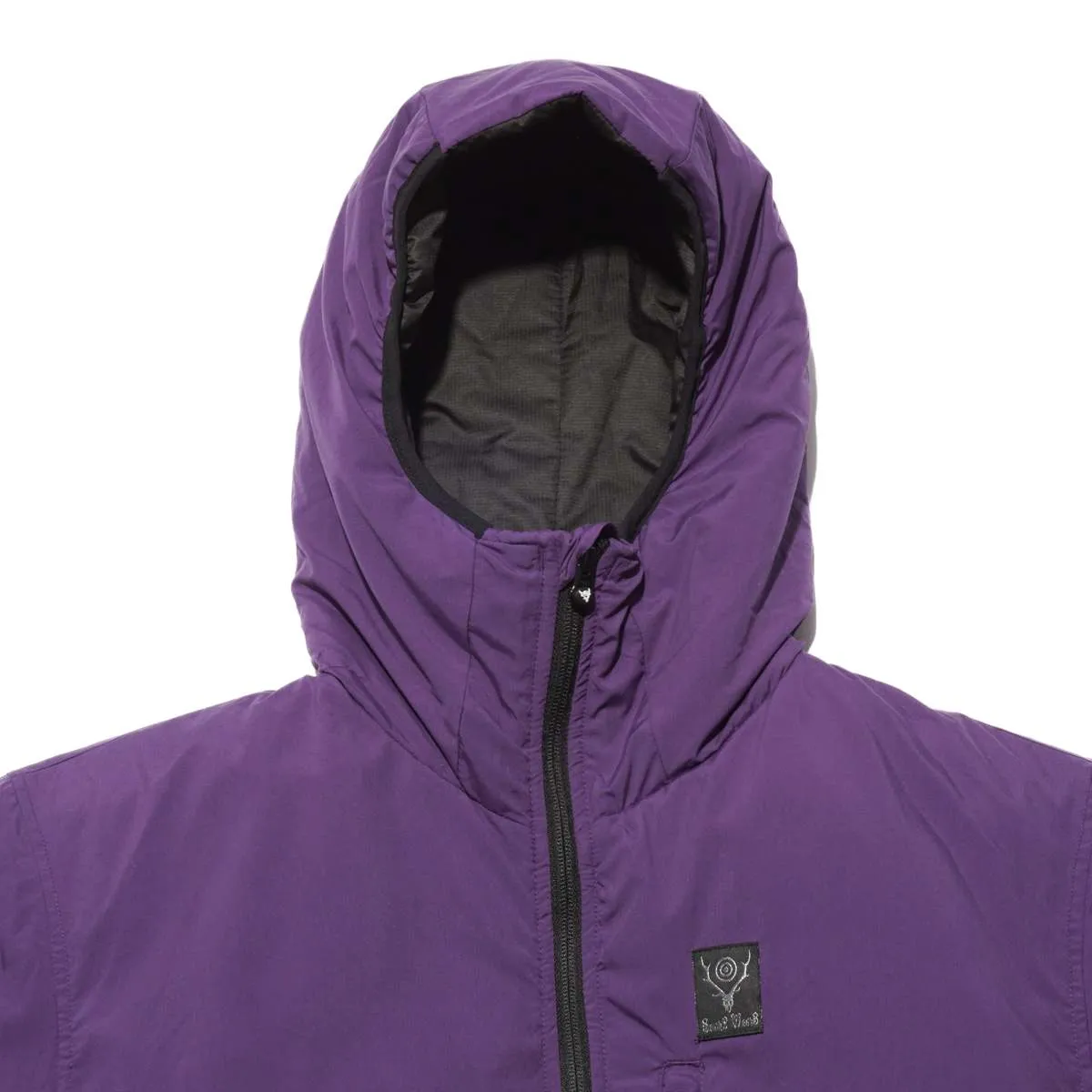 Insulator Zipped Parka - Purple