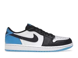 Jordan Retro 1 Low OG Black Dark Powder Blue