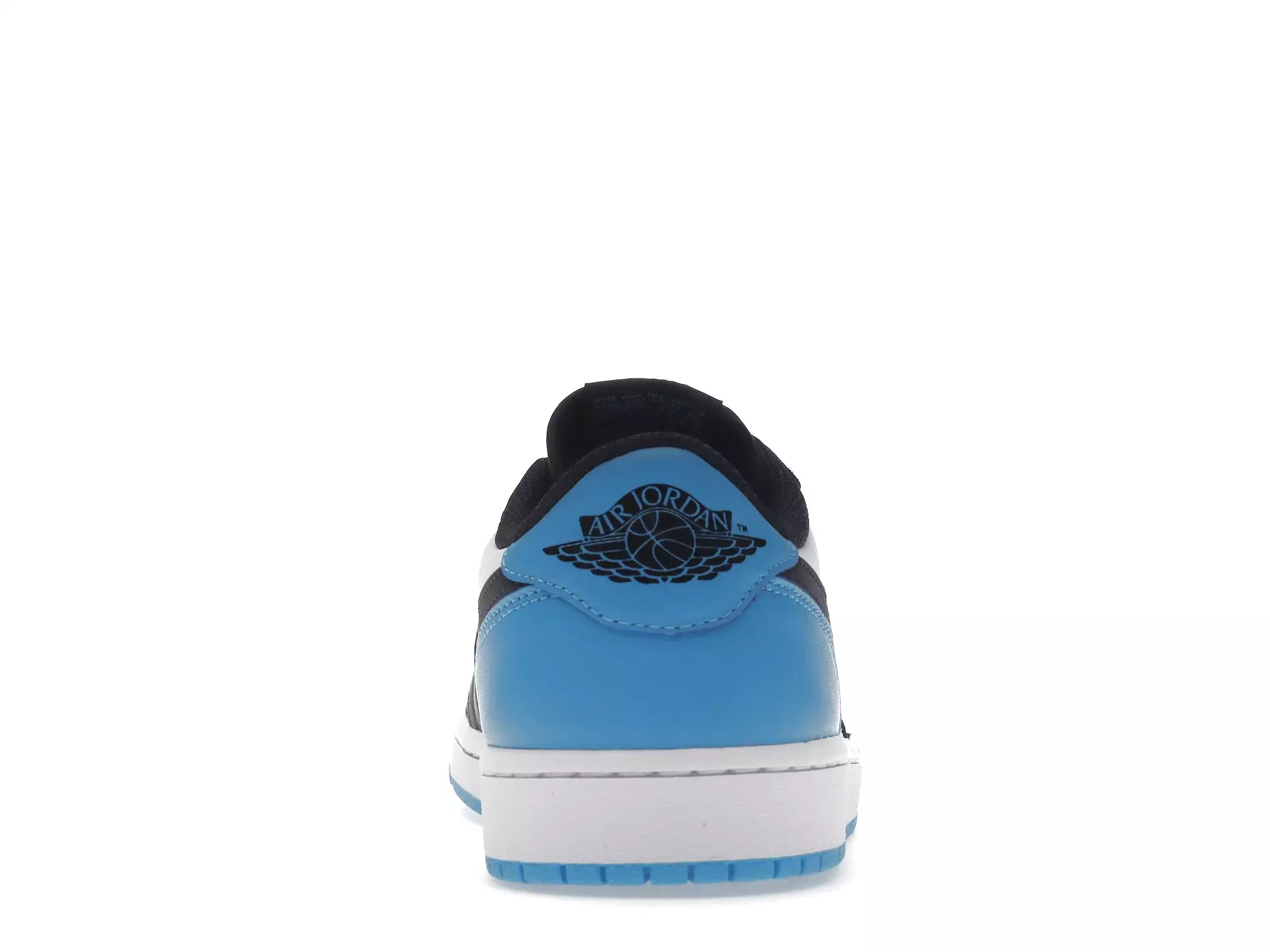 Jordan Retro 1 Low OG Black Dark Powder Blue