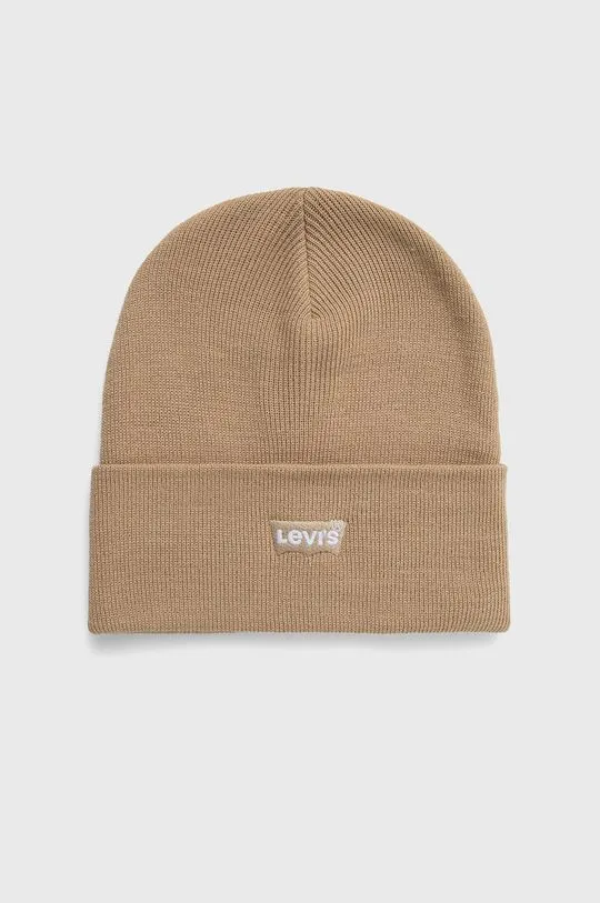 Levi's beanie beige color