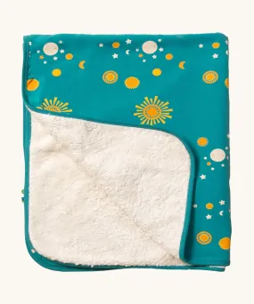 LGR Sun & Stars Sherpa Baby Blanket