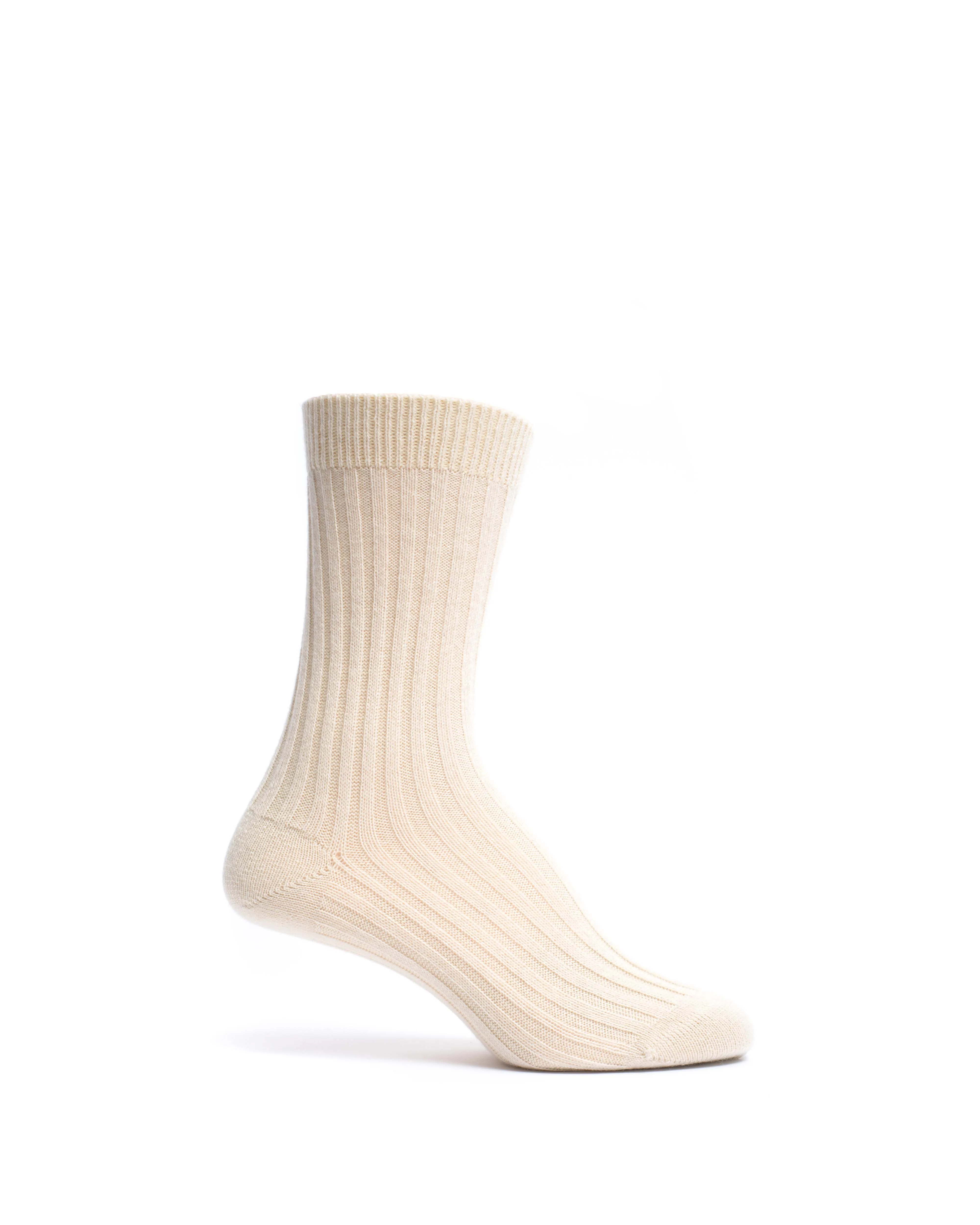 Magdai cashmere socks 100% cashmere (socks) Ivory