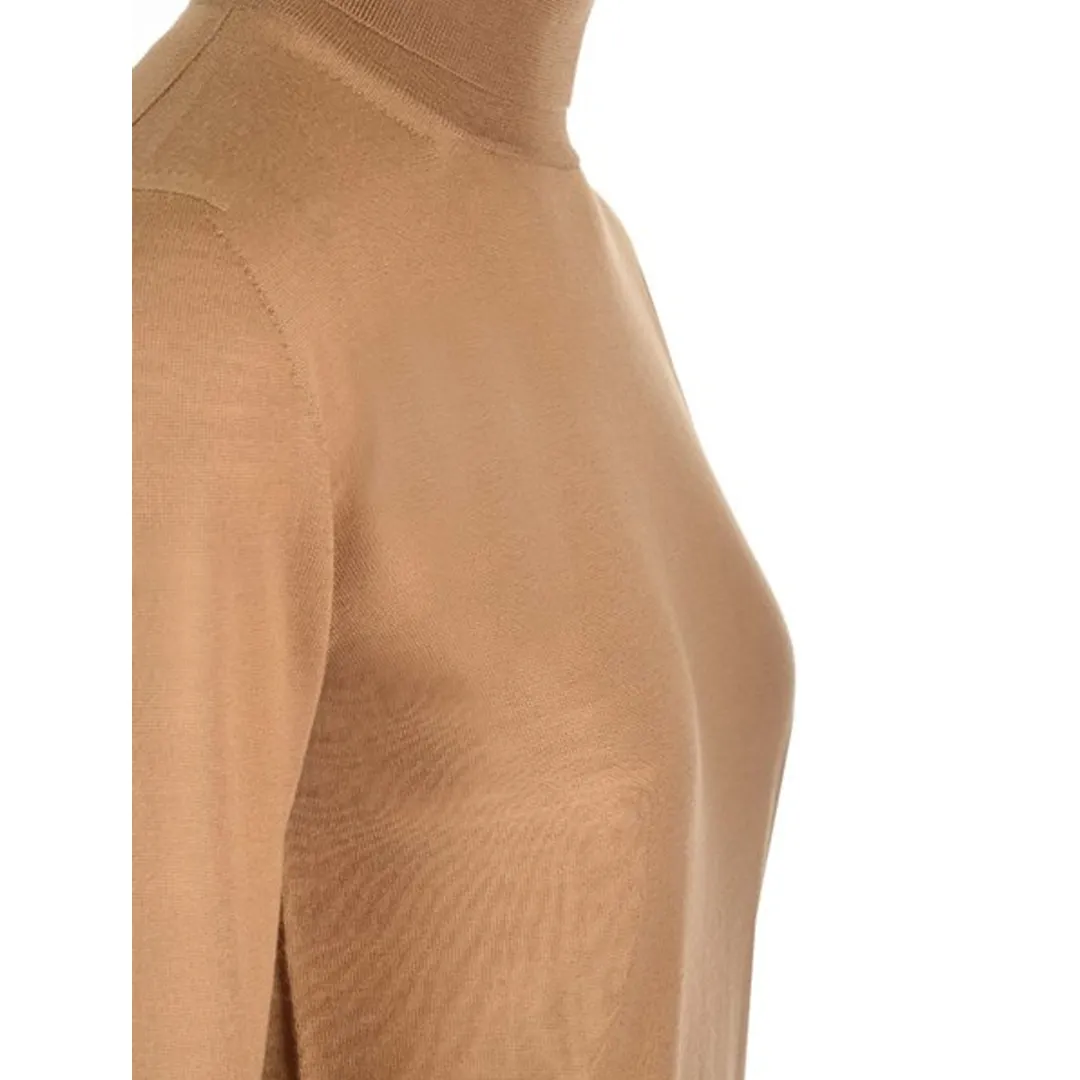 MaxMara  |Wool Elegant Style V-neck & Crew neck